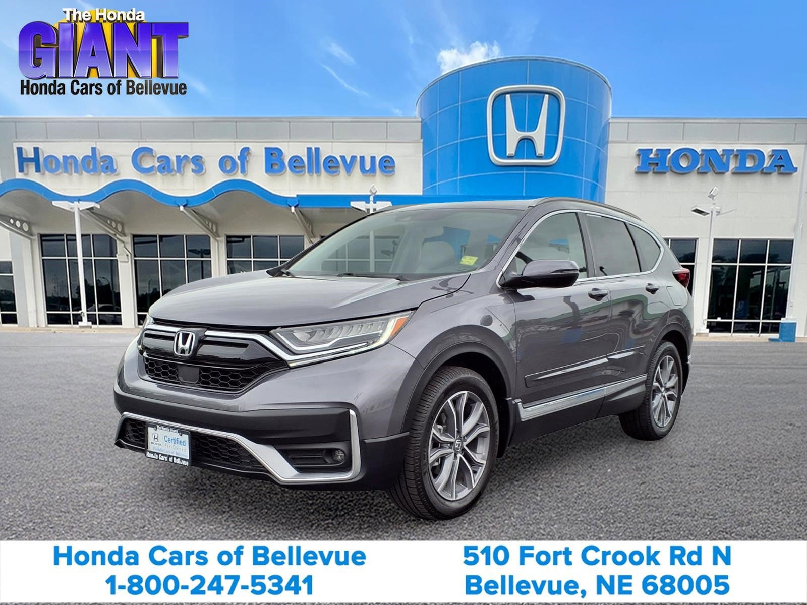 Certified 2020 Honda CR-V Touring image 1