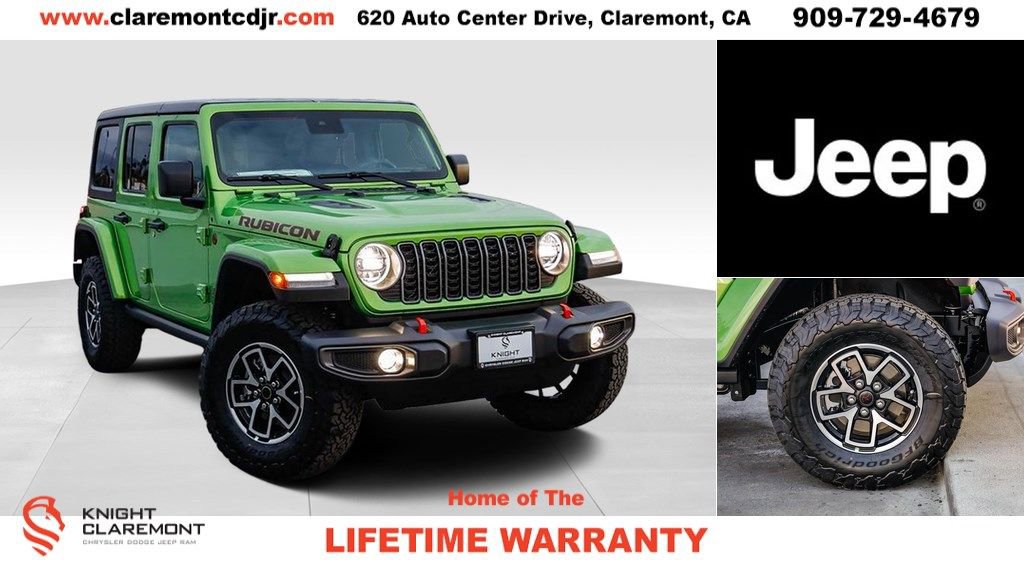 New 2025 Jeep Wrangler Unlimited Rubicon