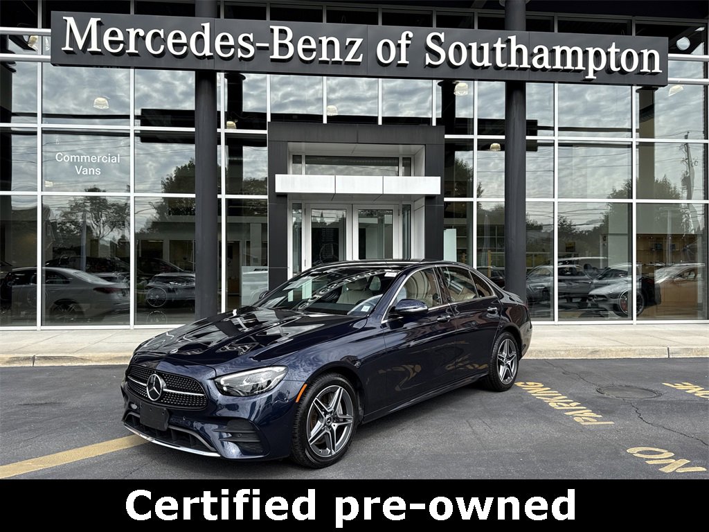 Certified 2022 Mercedes-Benz E 450 4MATIC Sedan