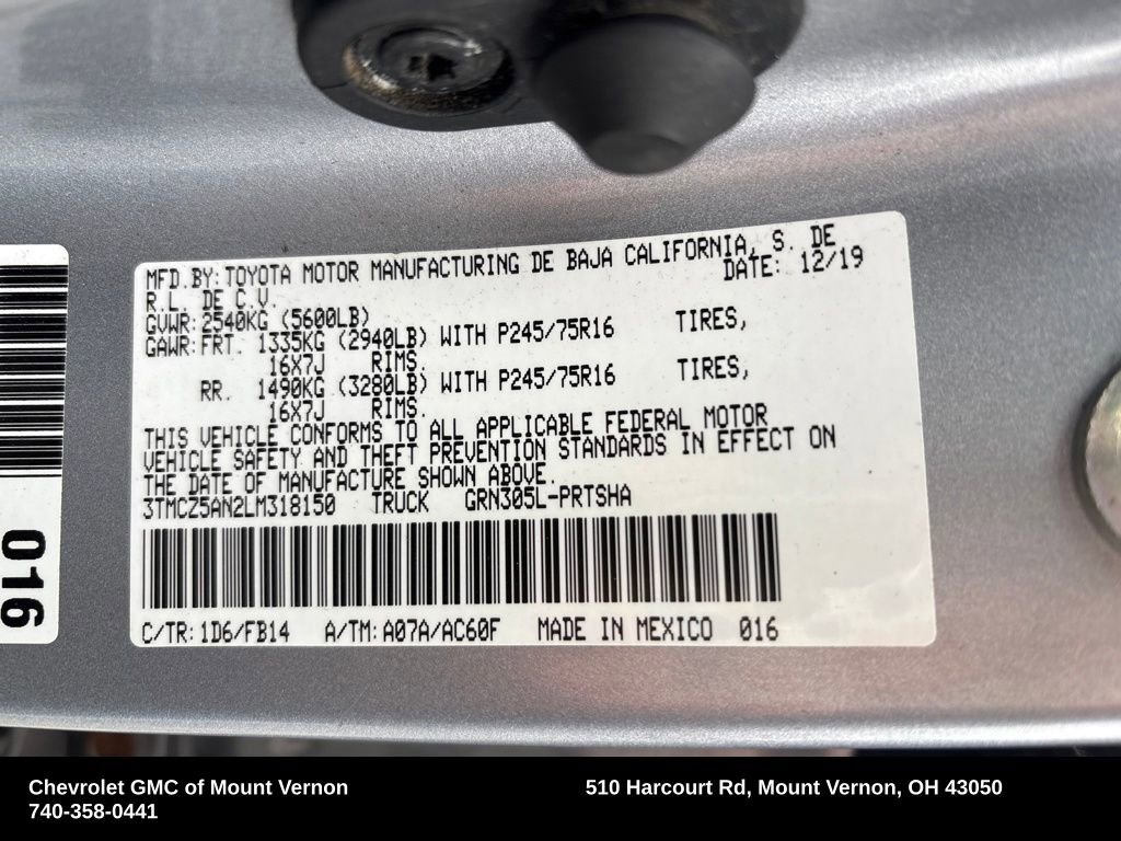 Used 2020 Toyota Tacoma SR image 27