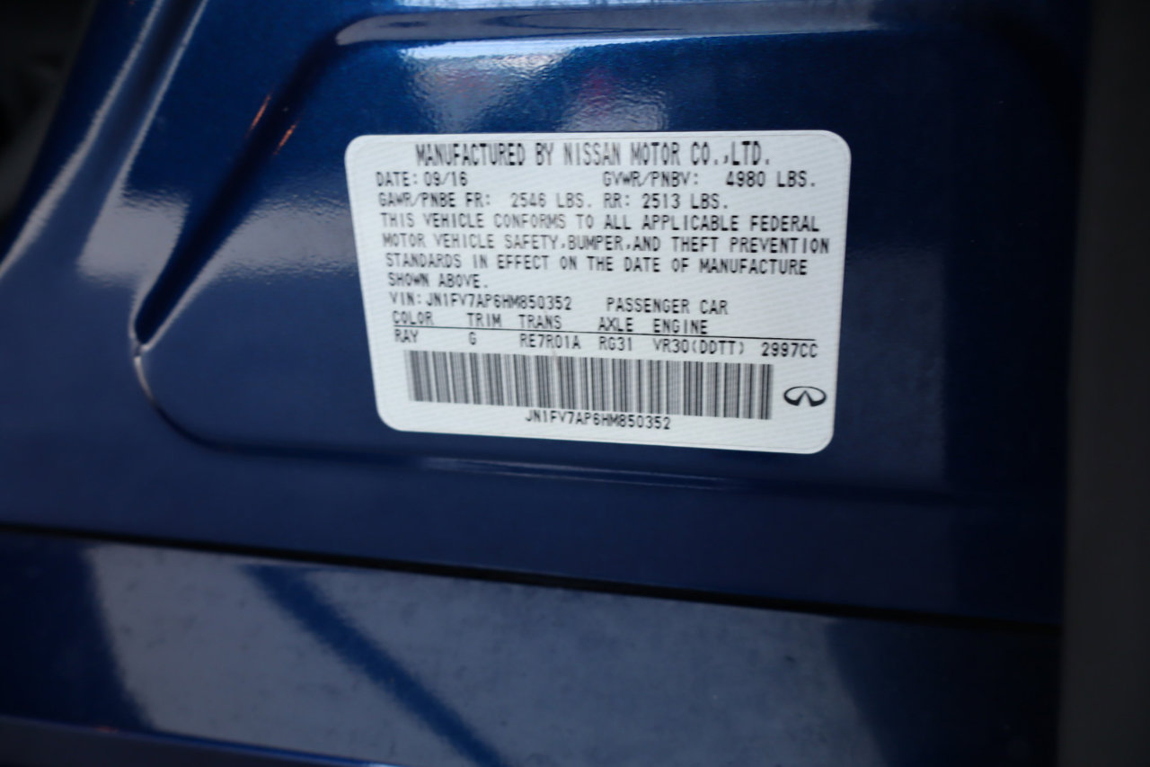 Used 2017 INFINITI Q50 Red Sport 400 image 52