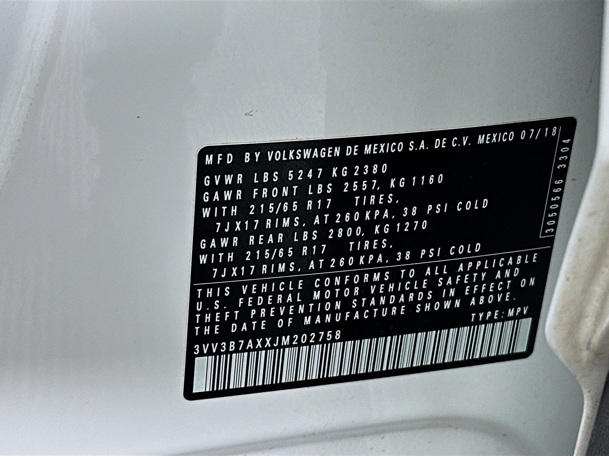 Used 2018 Volkswagen Tiguan SE FWD image 12