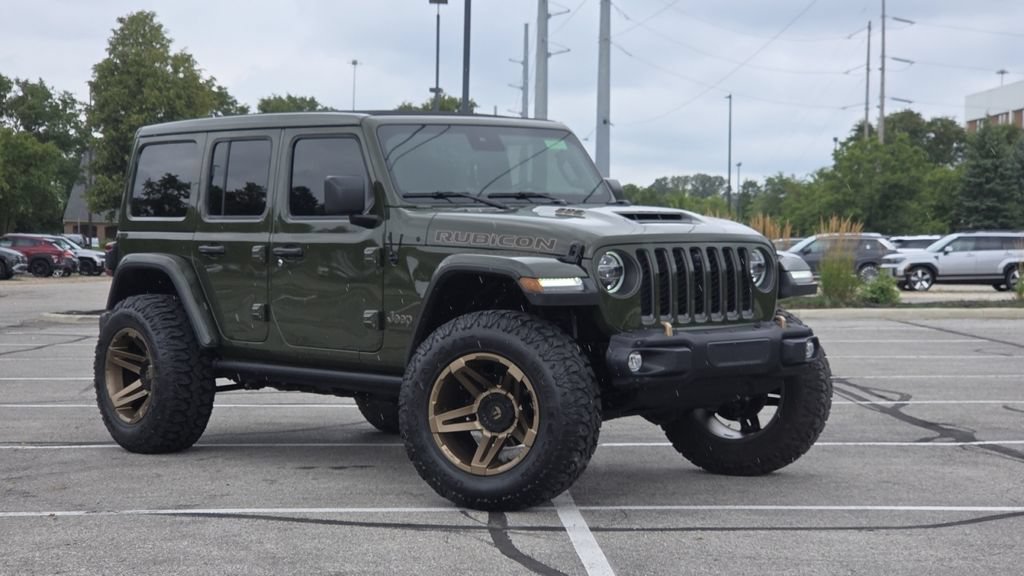 Used 2022 Jeep Wrangler Unlimited Rubicon w/ Trailer Tow Package AWD/4WD image 2