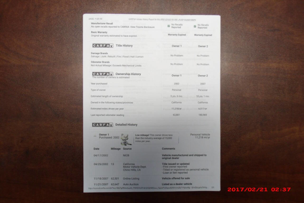 Used 2002 Lexus RX 300 image 23