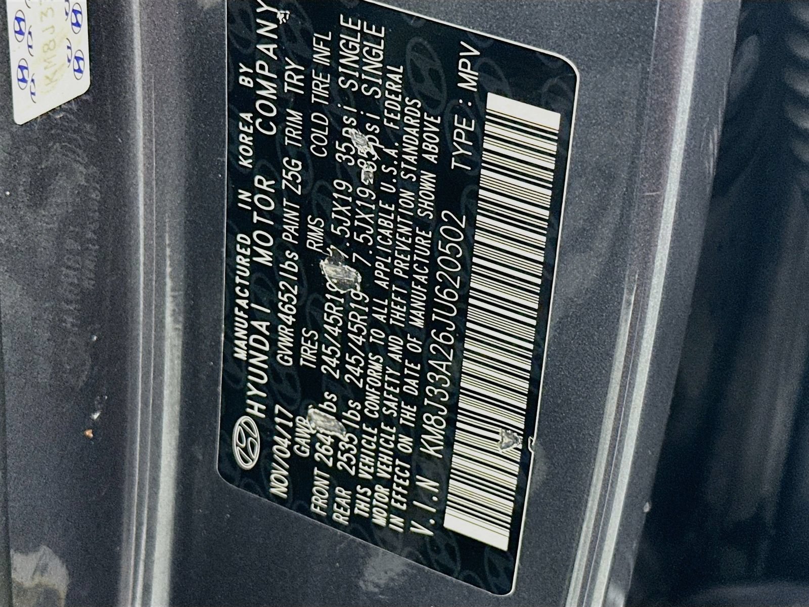 Used 2018 Hyundai Tucson Limited w/ Cargo Package FWD image 29