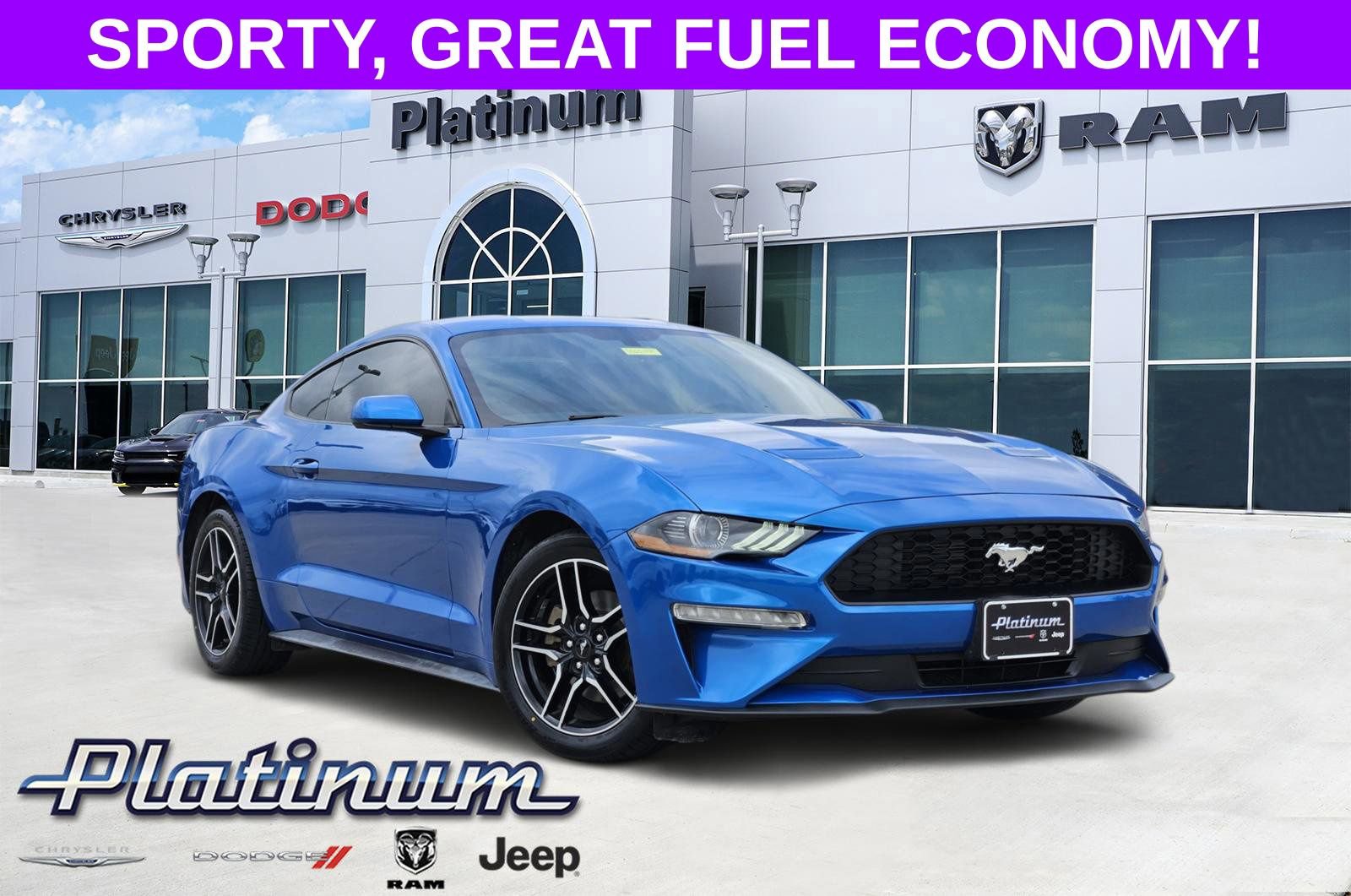 Used 2020 Ford Mustang Coupe w/ Equipment Group 101A RWD image 1