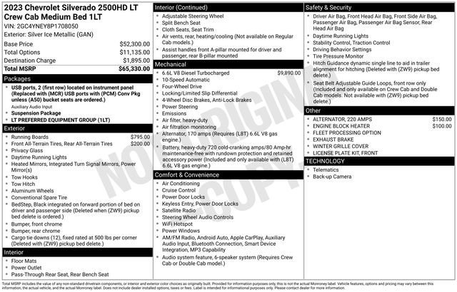 Used 2023 Chevrolet Silverado 2500 LT AWD/4WD image 34