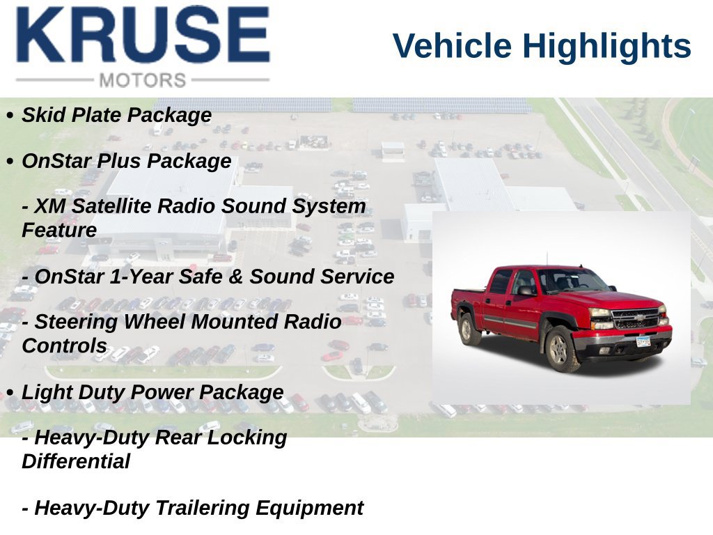 Used 2006 Chevrolet Silverado 1500 LT w/ Onstar Plus Package AWD/4WD image 10
