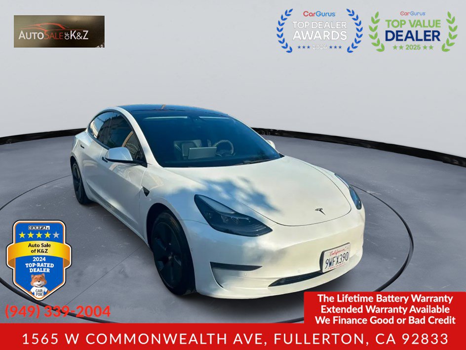 Used 2021 Tesla Model 3 Standard Range Plus RWD image 4