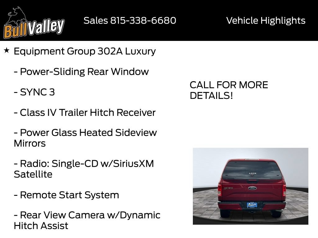 Used 2016 Ford F150 XLT w/ Equipment Group 302A Luxury AWD/4WD image 9