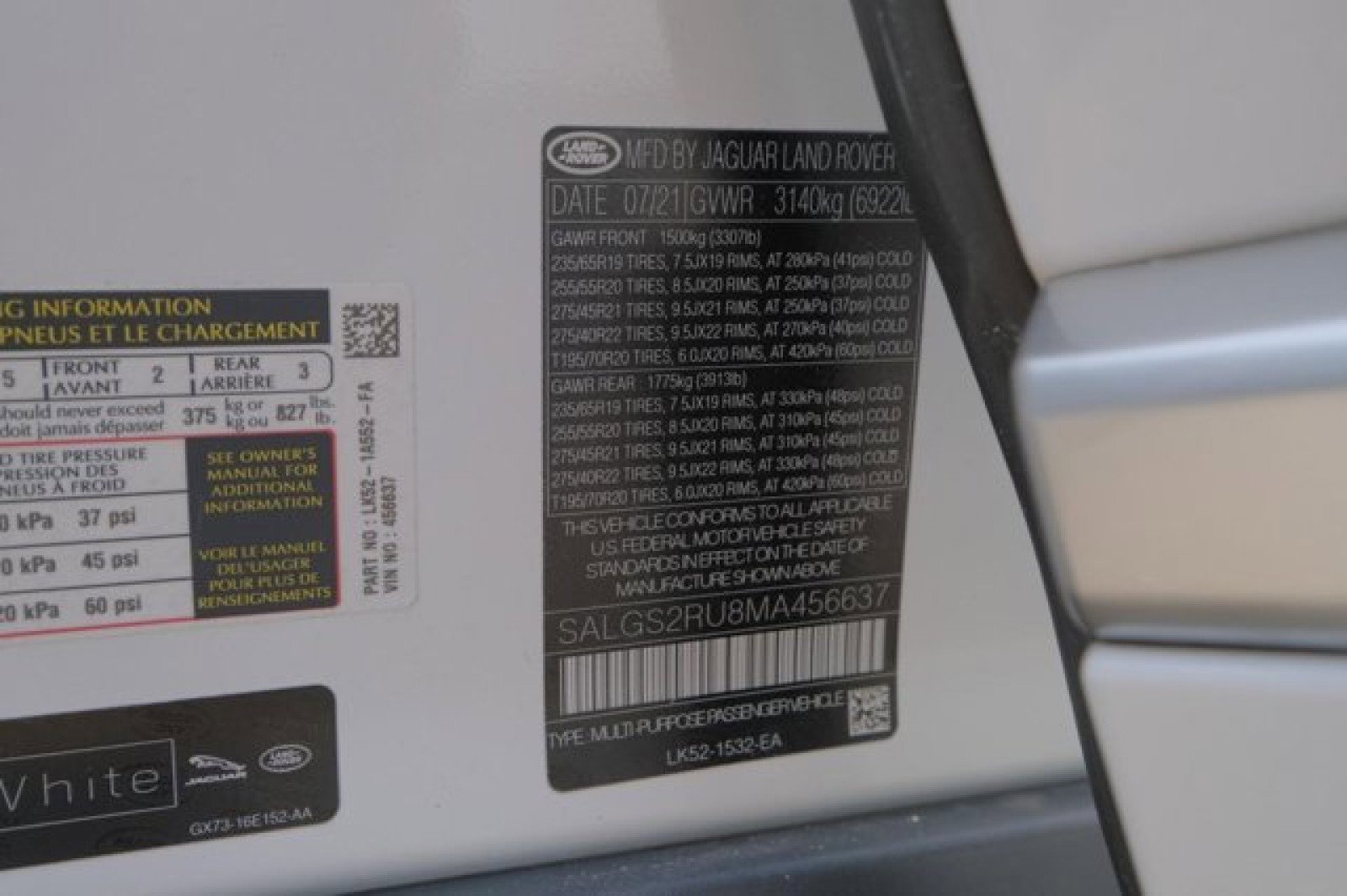 Certified 2021 Land Rover Range Rover Westminster Edition image 30