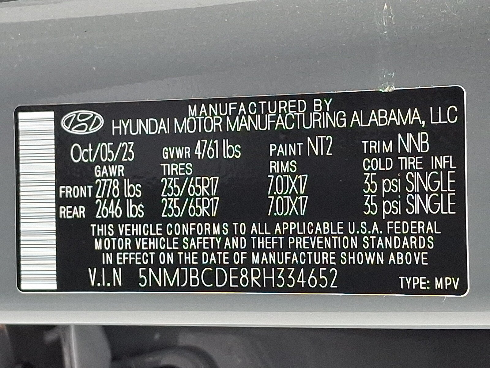 Certified 2024 Hyundai Tucson SEL AWD/4WD image 27