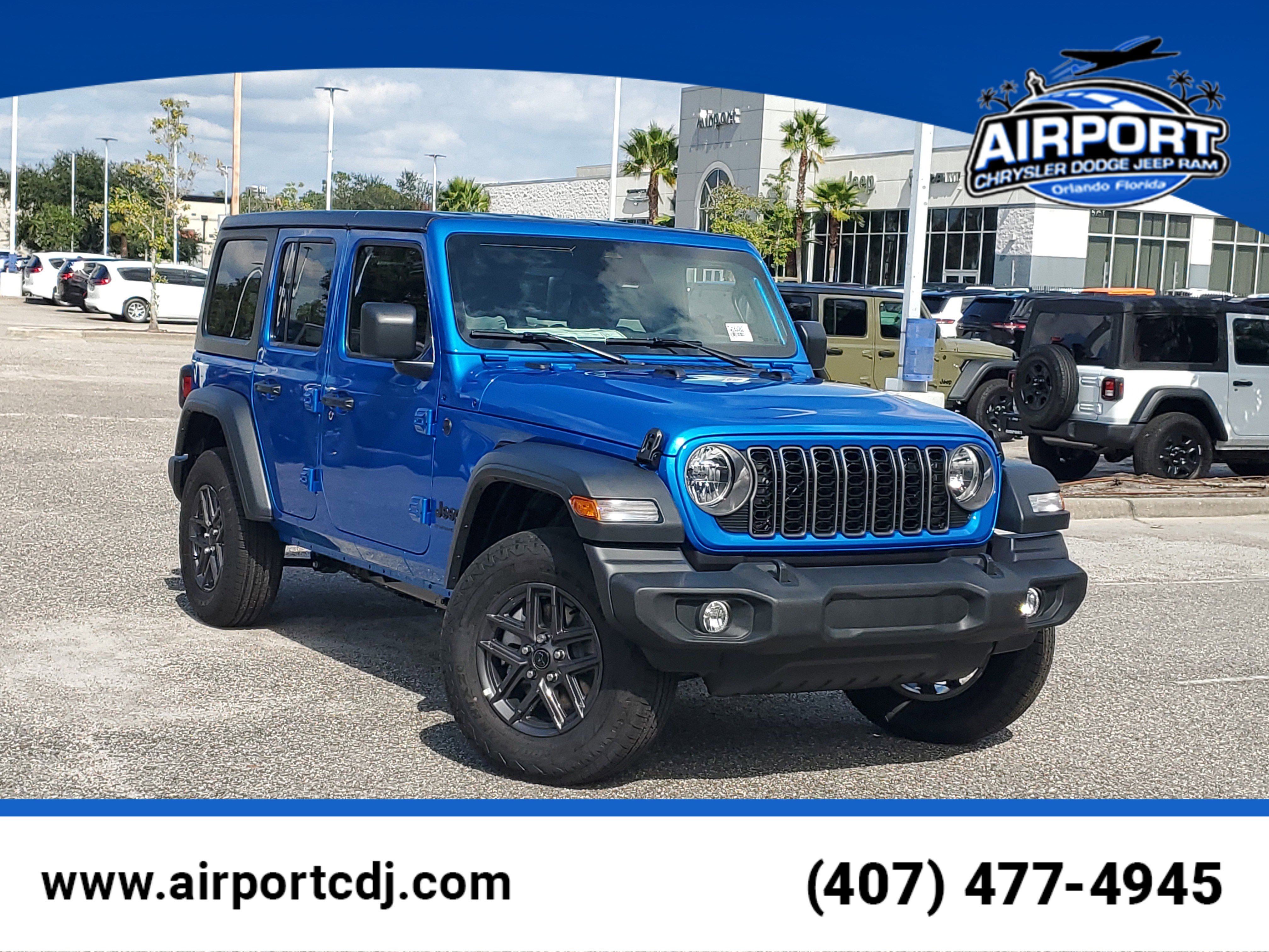 New 2026 Jeep Wrangler Sport S