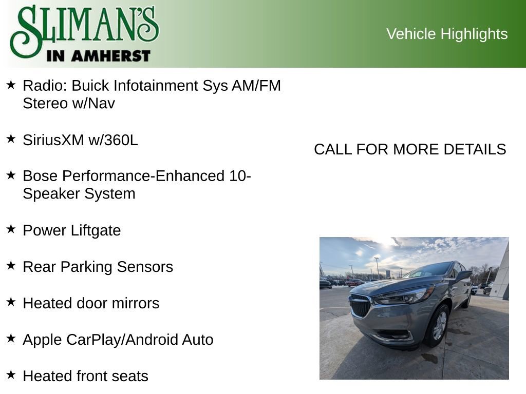 Used 2021 Buick Enclave Essence w/ Sound and Sites Package AWD/4WD image 14