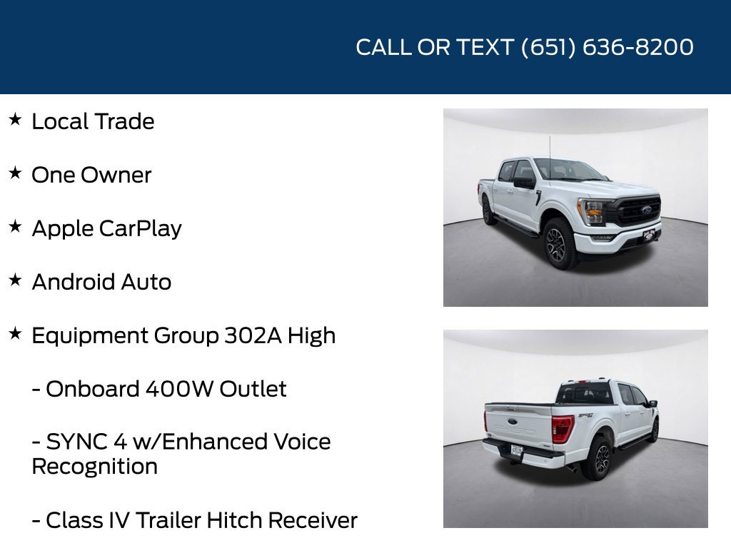 Used 2023 Ford F150 XLT w/ Equipment Group 302A High AWD/4WD image 5