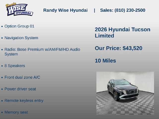 New 2026 Hyundai Tucson Limited AWD/4WD image 5
