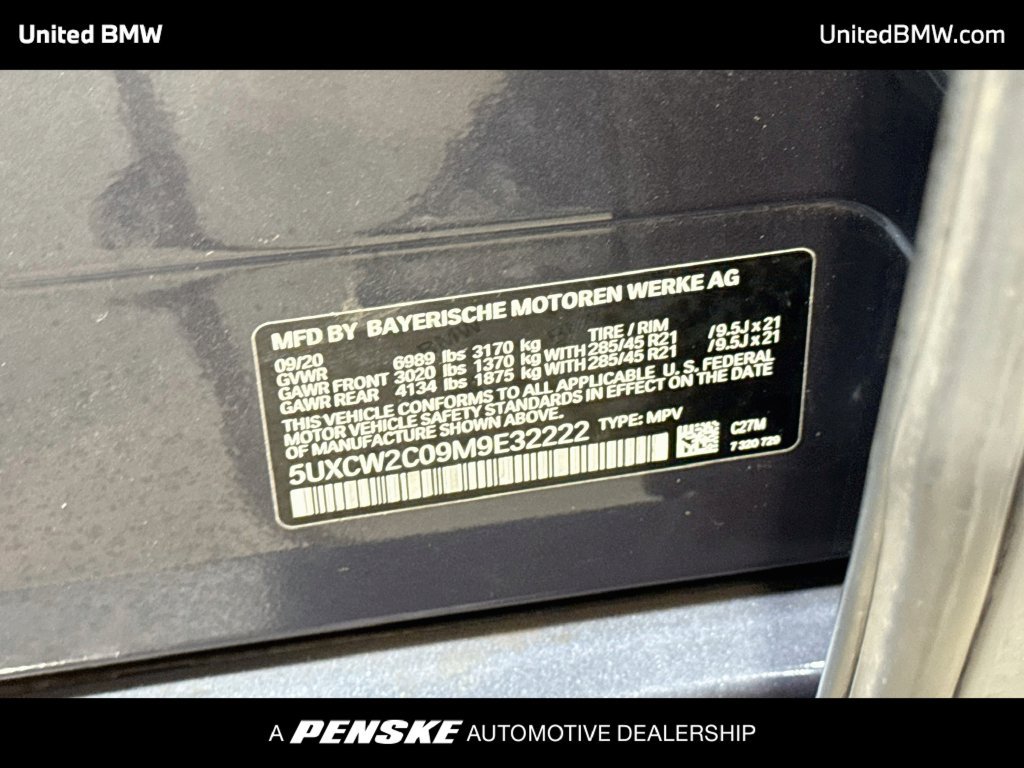 Used 2021 BMW X7 xDrive40i w/ Premium Package AWD/4WD image 23