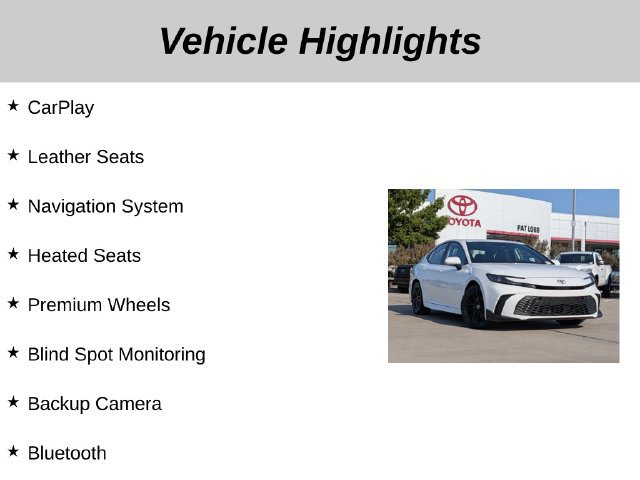 Used 2025 Toyota Camry SE FWD image 5