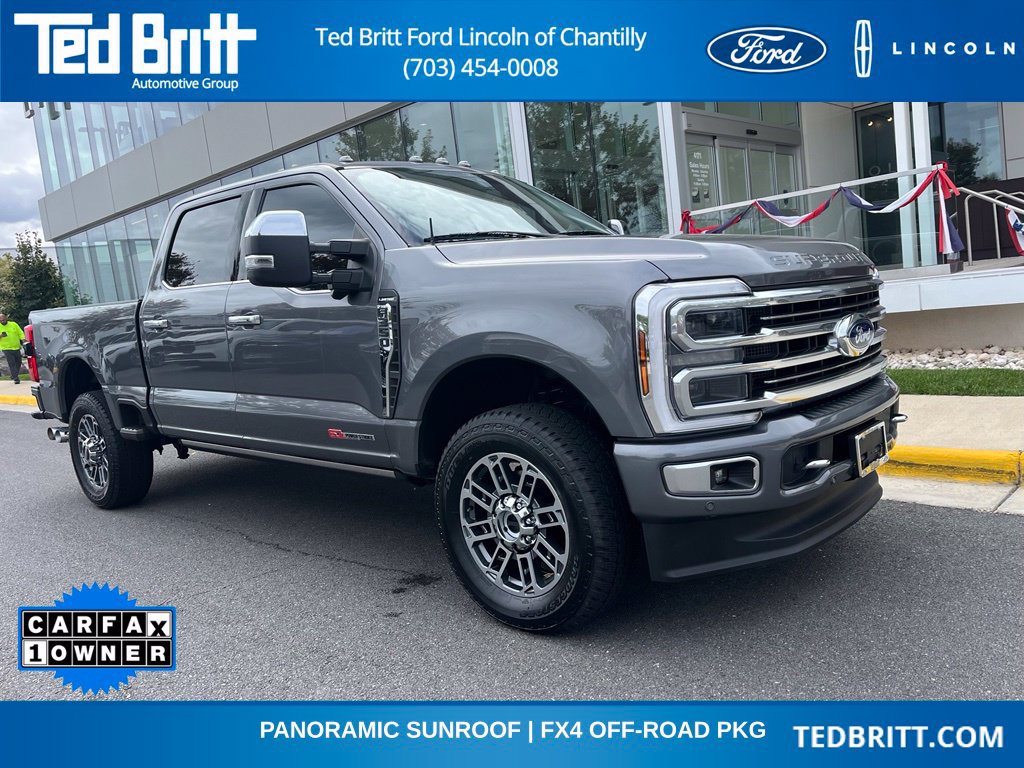 Used 2024 Ford F350 Limited w/ FX4 Off-Road Package