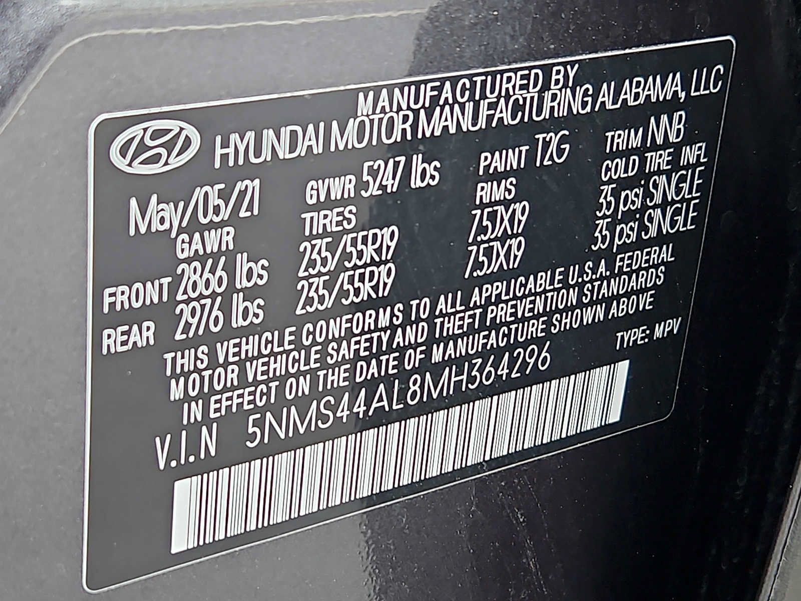 Used 2021 Hyundai Santa Fe Limited w/ Cargo Package FWD image 29