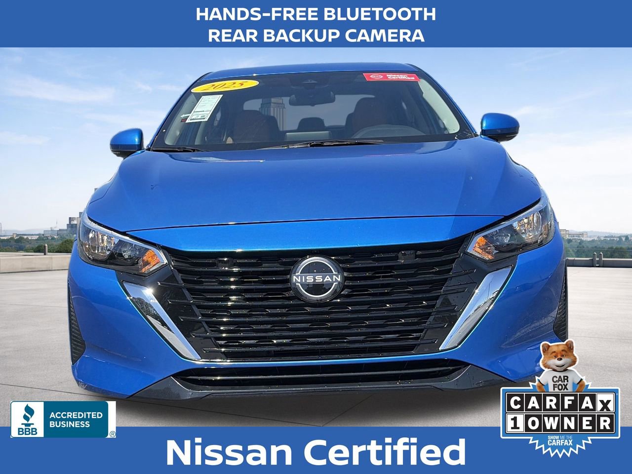 Certified 2025 Nissan Sentra SV w/ SV Premium Package FWD image 8