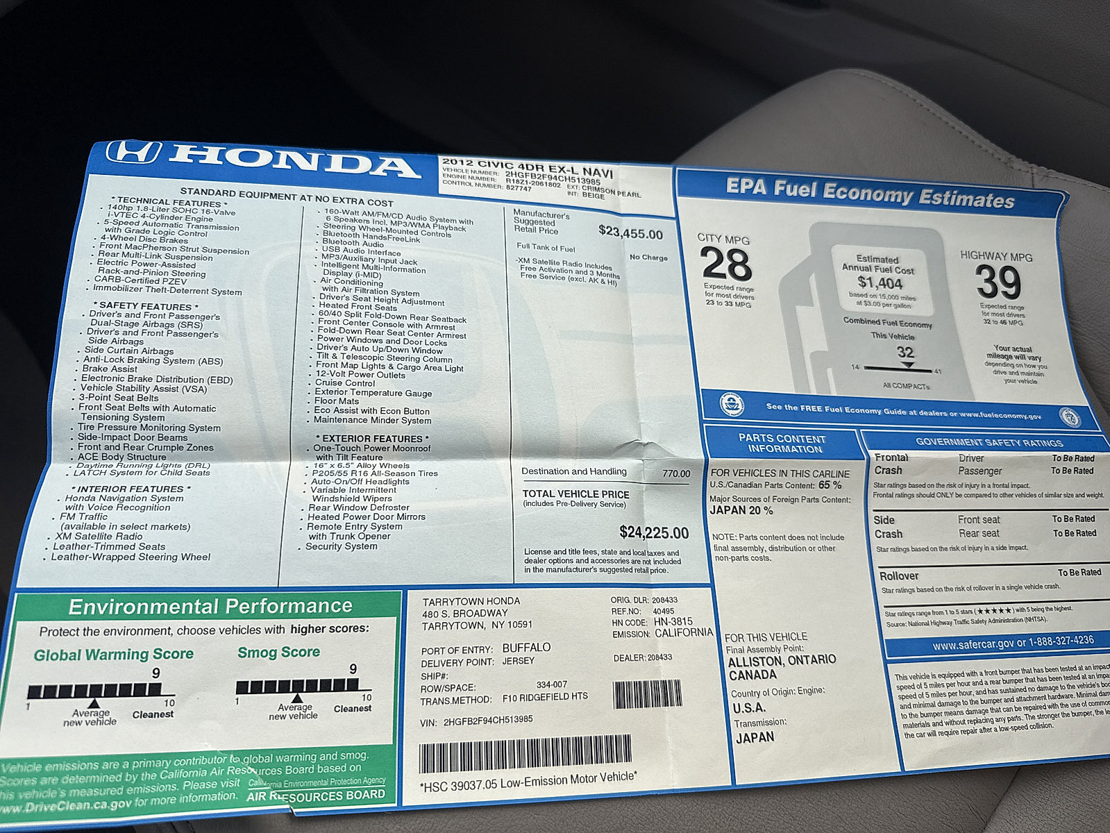 Used 2012 Honda Civic EX-L image 54