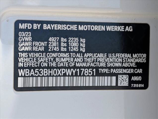 Certified 2023 BMW 530i w/ Premium Package RWD image 20