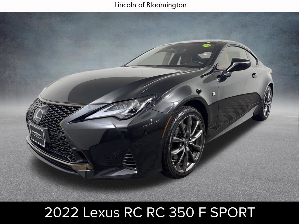 Used 2022 Lexus RC 350 F Sport w/ Accessory Package 2