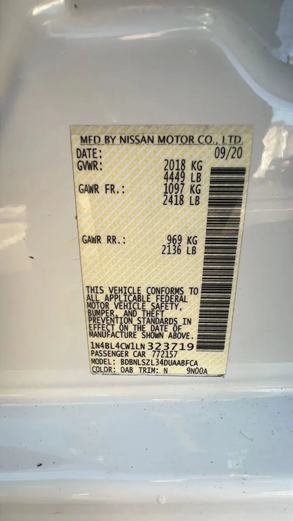 Used 2020 Nissan Altima 2.5 SR w/ Premium Package image 30