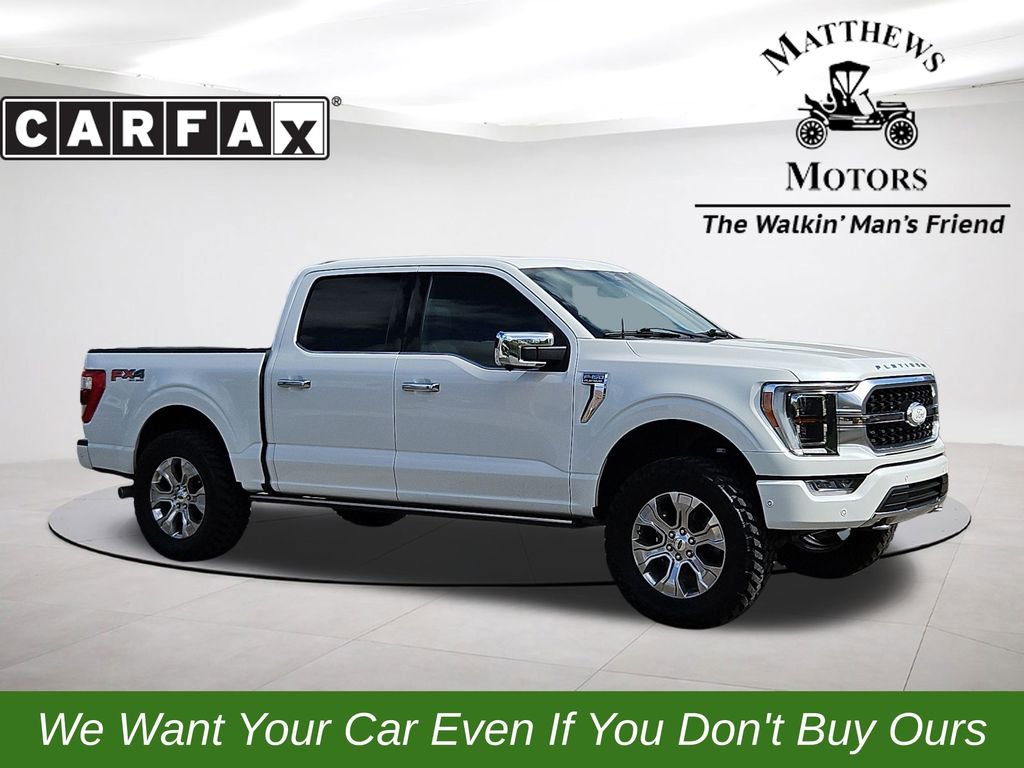 Used 2023 Ford F150 Platinum w/ Equipment Group 701A High image 1
