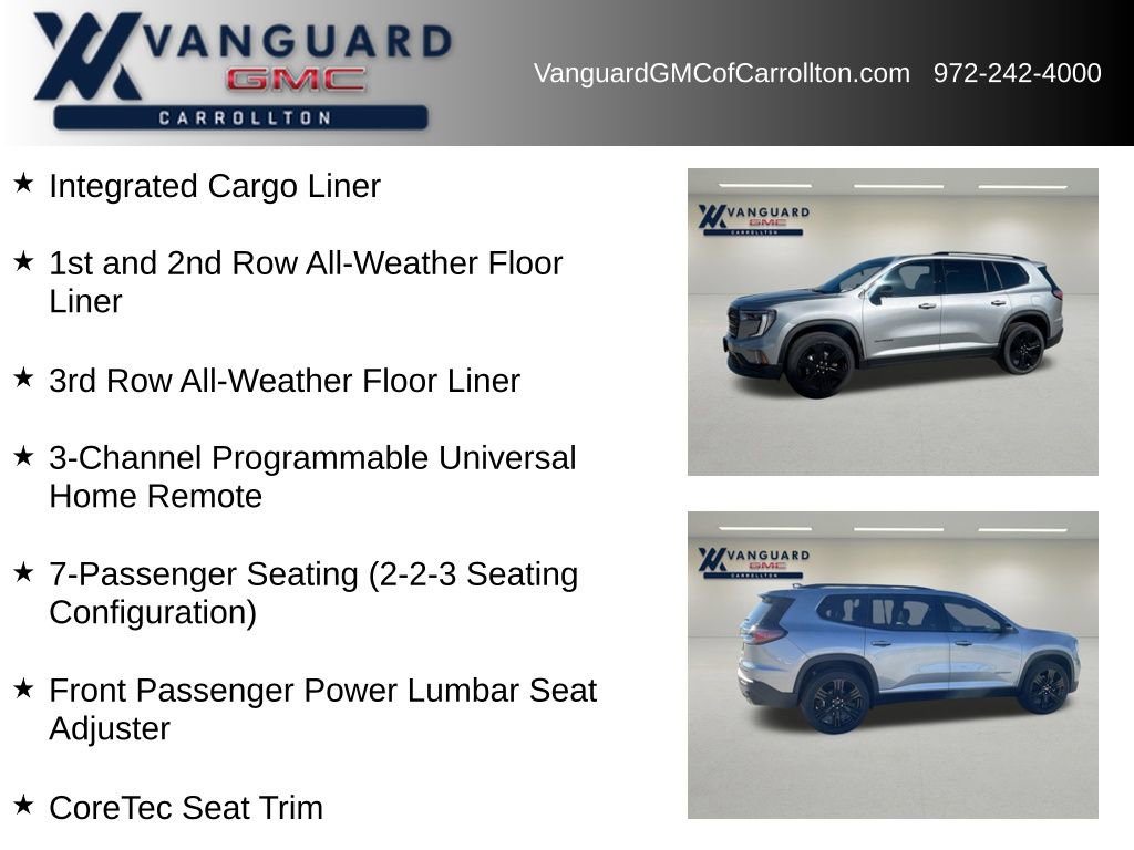 New 2026 GMC Acadia Elevation w/ Black Edition image 12