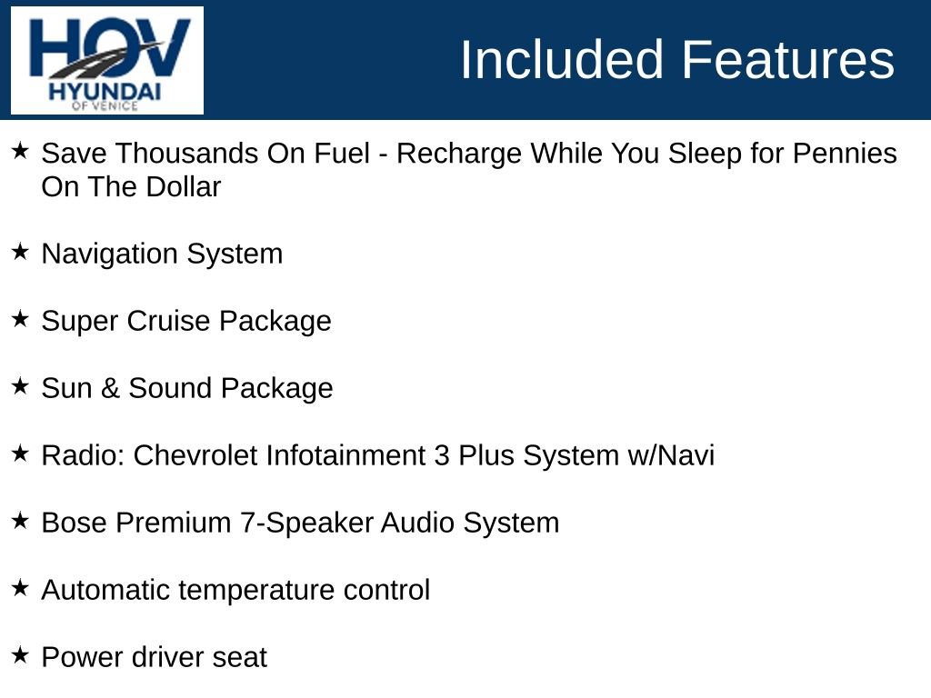 Used 2023 Chevrolet Bolt EUV Premier w/ Sun & Sound Package FWD image 5