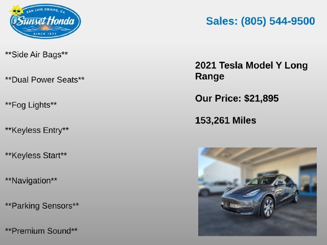 Used 2021 Tesla Model Y Long Range AWD/4WD image 6