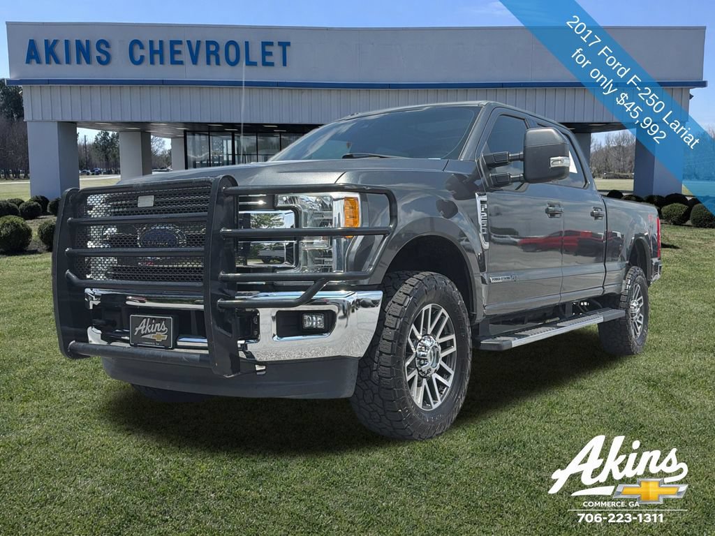Used 2017 Ford F250 Lariat w/ Lariat Ultimate Package AWD/4WD image 11