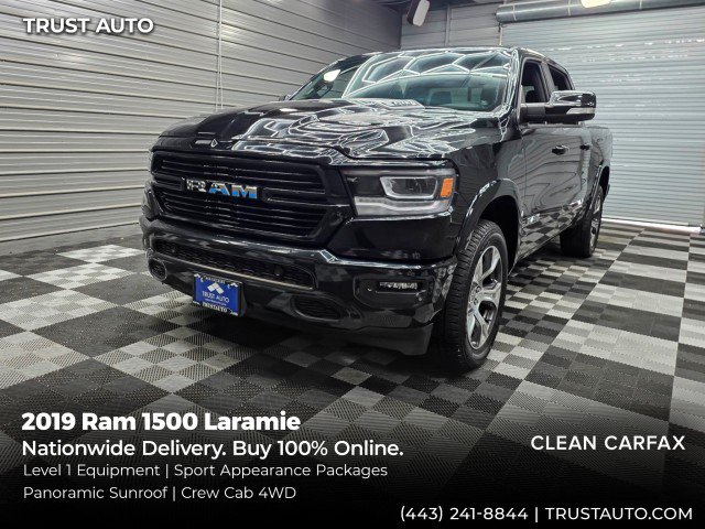Used 2019 RAM 1500 Laramie w/ Sport Appearance Package AWD/4WD image 1