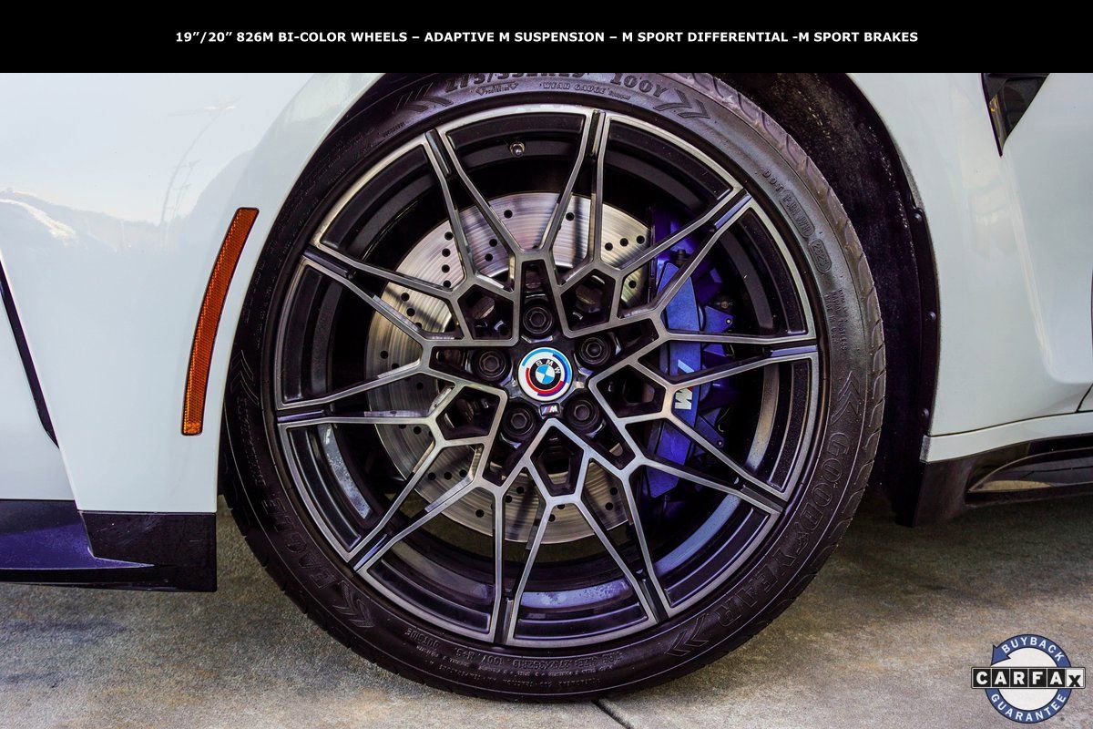 Used 2023 BMW M3 Competition w/ Executive Package AWD/4WD image 3