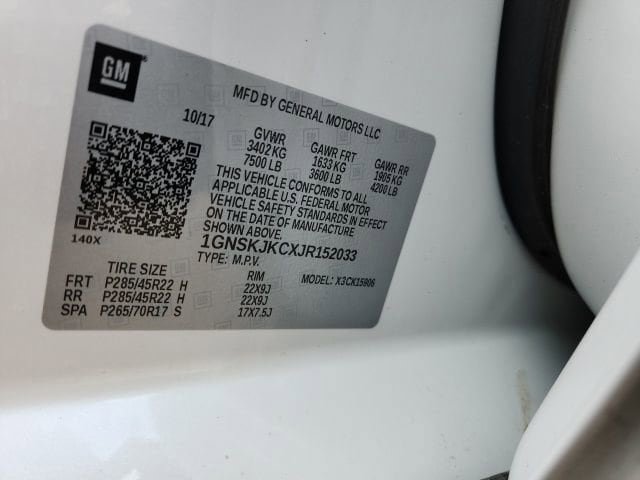 Certified 2018 Chevrolet Suburban Premier AWD/4WD image 49