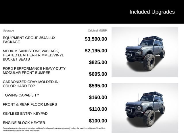Used 2022 Ford Bronco Wildtrak AWD/4WD image 5