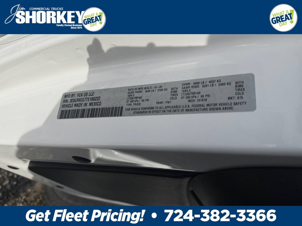 New 2026 RAM ProMaster 2500 w/ Convenience Group FWD image 31