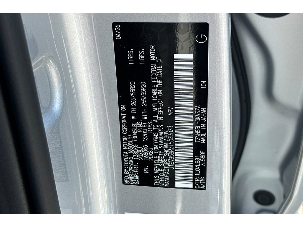 New 2026 Toyota 4Runner Platinum AWD/4WD image 34