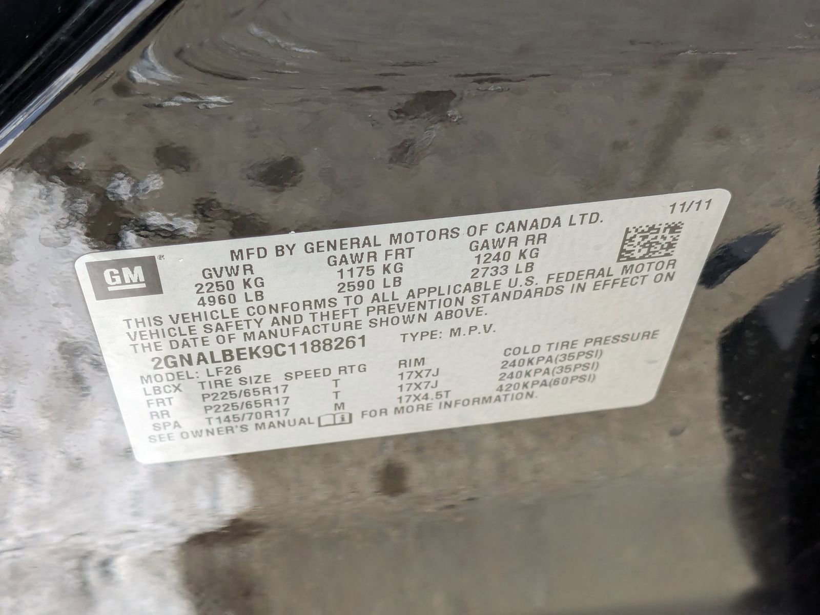 Used 2012 Chevrolet Equinox LS image 32