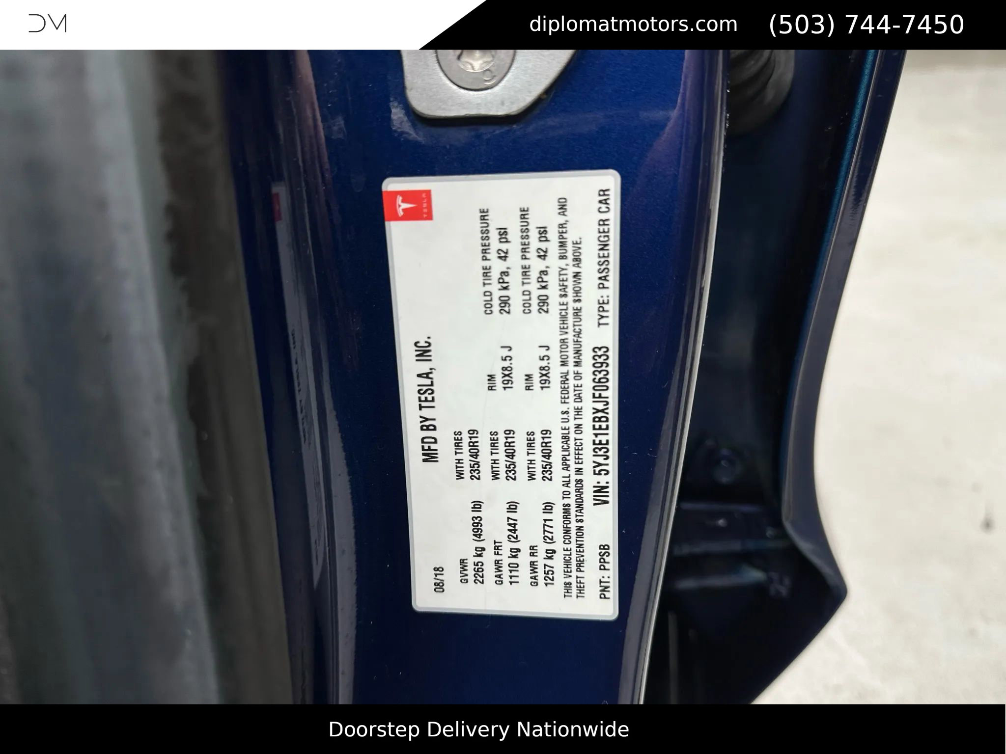 Used 2018 Tesla Model 3 Long Range image 44