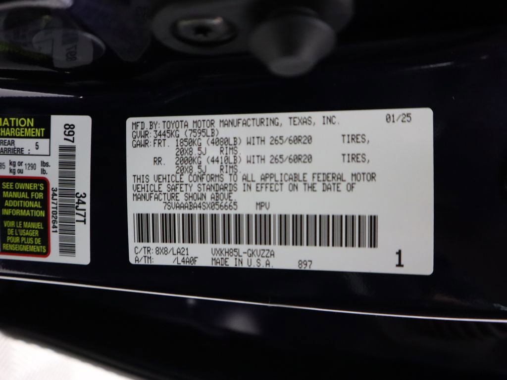 Used 2025 Toyota Sequoia Platinum w/ TRD Off-Road Package image 36