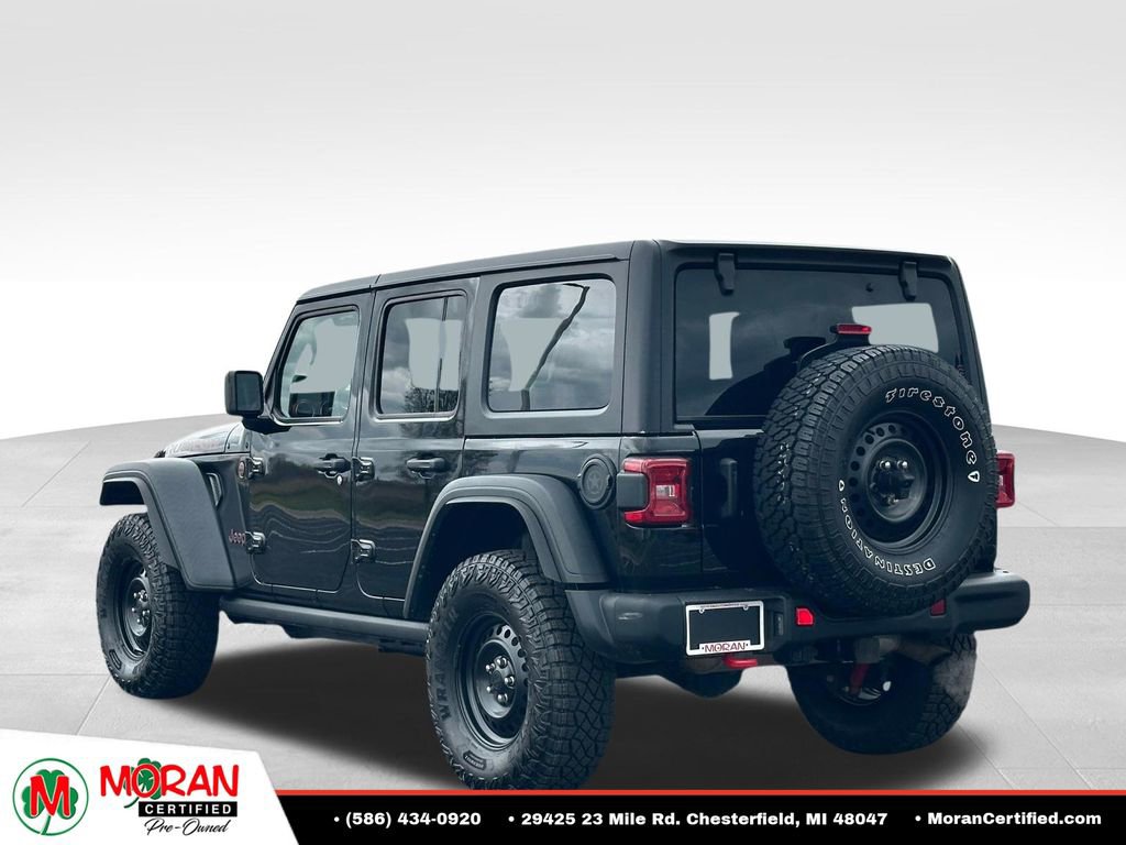 Used 2022 Jeep Wrangler Unlimited Rubicon w/ Steel Bumper Group AWD/4WD image 4