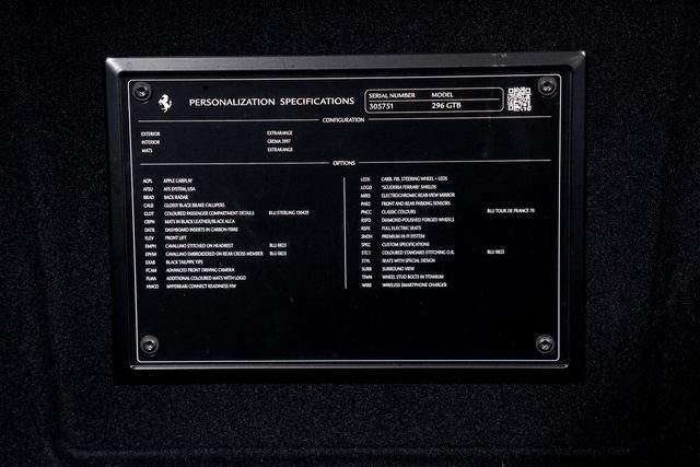 Used 2024 Ferrari 296 GTB RWD image 60