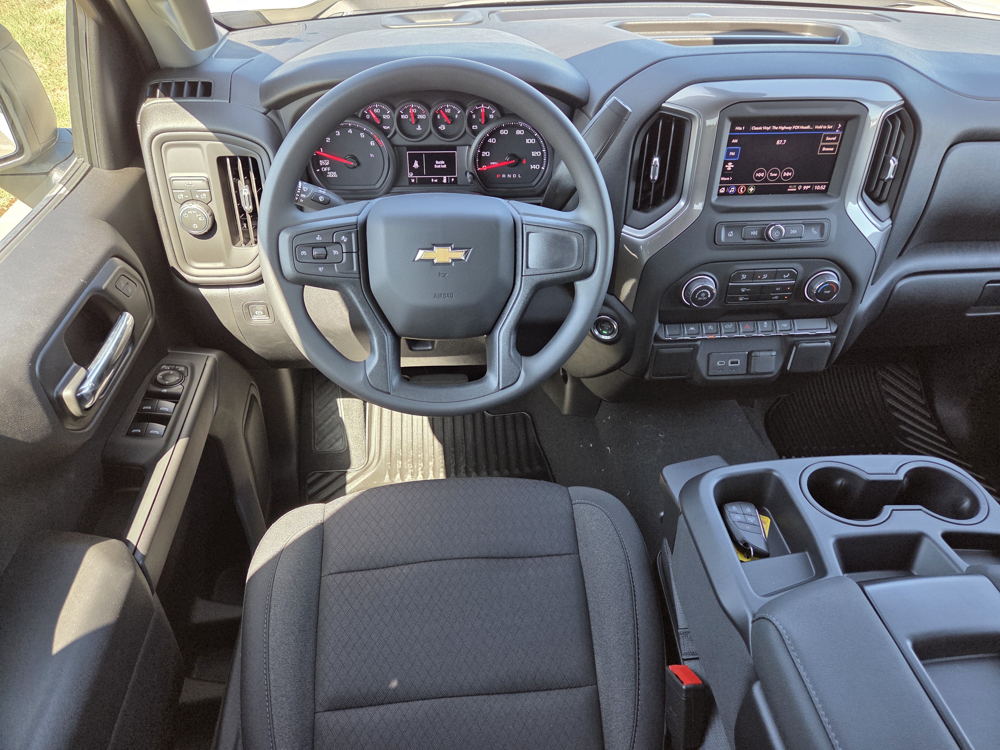 New 2026 Chevrolet Silverado 1500 Custom w/ Turbomax Blackout Package RWD image 6