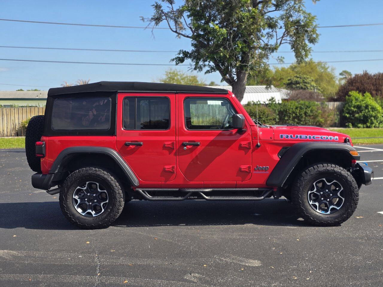 Used 2023 Jeep Wrangler Unlimited Rubicon 4xe w/ Cold Weather Group image 9