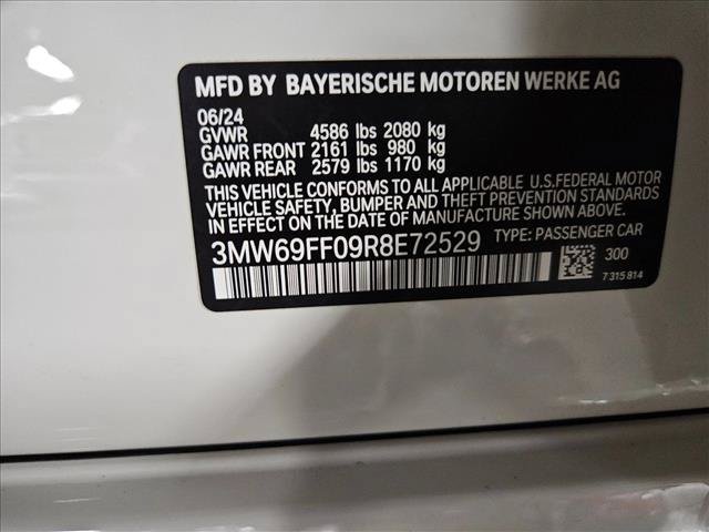 Used 2024 BMW 330i Sedan w/ Premium Package RWD image 24