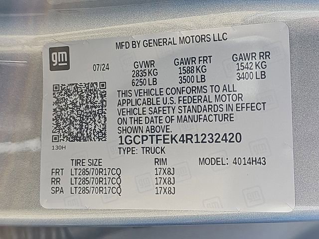 Used 2024 Chevrolet Colorado ZR2 w/ ZR2 Convenience Package III image 35