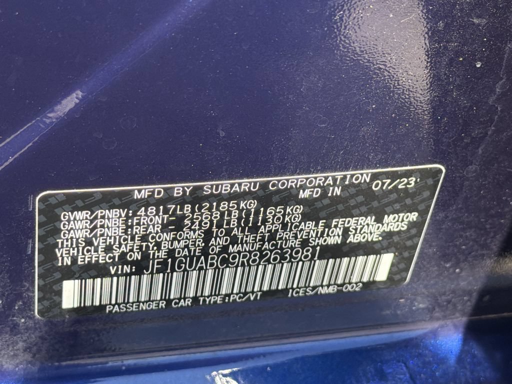 Certified 2024 Subaru Impreza 2.0i AWD/4WD image 31